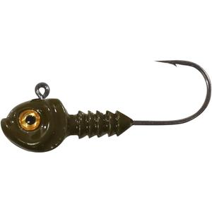 Northland Fishing Tackle Smeltinator Jig Head, Premium Bass Fishing Lure for Swimbaits & Plastics, 3 Pack - 3/8 Oz (3/0 Hook, Camo)