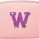 6 7 8 9 10 11 12 Year Old Girl Gifts Personalized Birthday Gifts for Her Sister Daughter Initial Crossbody Bag Fanny Pack Purse for Teen Girl Gifts Trendy Stuff Preppy Stuff (Light Pink-W) 2 PACK