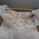 Washable Area Rug 8x10, Large Soft Rugs for Living Room Stain Resistant Non-Slip Backing Rugs for Bedroom, Vintage Clearance Large Area Rug (Turmeric/Grey,8'x10')