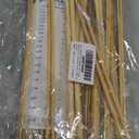 36PCS Bamboo Knitting Needles Set, BetyBedy Single Pointed Knitting Needles, 9 Inches Length Knitting Crochet Supplies for Beginners Handmade (18 Sizes from 2.0mm-10.0mm)