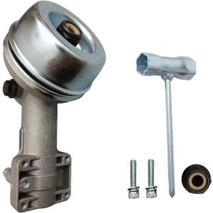 4180 640 0114 Trimmer Gear Head Gearbox Head Replacement for Stihl FS-KM FS120 FS55 FS56RCE FS85 FS89 FS91R FS70R FS94R FS111R FS131 FS91 FS131R FS240 FS250 FS260 Weed Eater Brush Cutter Part