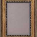 Brown Antique A4 Picture Frames for Home Wall Decor: Rustic Framed for 8.25x11.65inch Canvas Painting, Artwork, Vintage Gallery Wall Frames (Bronze01)