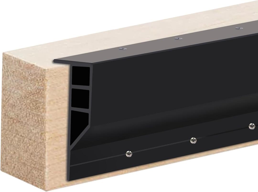 10-Pack Full Face Dock Bumpers, Heavy-Duty Marine Fender Set, Rub Rail & Piling Protection for Boats/Piers (10pcs x 19.7", Black)