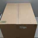 Mind Reader 40L Ventilated Laundry Baskets, Lightweight Clothes Hamper with Cutout Handles for Bathrooms and Closets, Plastic, Set of 2, White