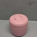 wiwens Thermo Food Jar for Hot Food Adults 32OZ Soup Thermo Lunch Containers Wide Mouth Vacuum Insulated Stainless Steel Leakproof Bento Box with Spoon (Pink2)