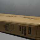 Oversized Folding Camping Chair for Adults Heavy Duty Padded Outdoor Chairs Big and Tall XL Picnic Chair with Cup Holders 400lb Capacity, Comfy for Lawn Sports and Outside Use (Black)