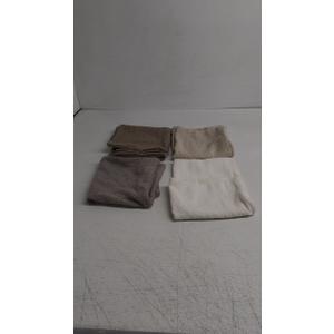 MIULEE Pack of 4 Decorative Textured Boucle Throw Pillow Covers 20x20 Inch Neutral Accent Solid Pillow Cases Soft Couch Cushion Covers for Modern Farmhouse Boho Chair Sofa Bed Livingroom Home Decor