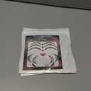 5 x Tiger Face Sticker Set, Black Stripes with Pink Nose Design,Halloween Headpiece Stick On (Black White Pink)