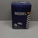 BEDELITE White Queen Comforter Set - 3 Pieces Boho Pintuck Bedding Comforter Sets, Lightweight Soft & Warm Bed Comforter Queen with 2 Pillowcases for All Season (Queen(88"x88"))