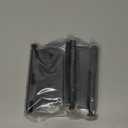 Goldenwarm 2pack Satin Nickel Brushed Door Hinges 4 Inch Self Closing Spring Door Hinge with Square & 5/8" Radius Corners - Adjustable Door Closing, Residential & Heavy-Duty Door Hardware