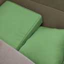 Outdoor Seat Cushions 24×24, Waterproof, for Patio Sofa Chairs, Grass Green