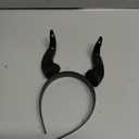 Devil Horn Hair Clips Halloween Cosplay Gothic Hairband 3D Print Demon Horn Hairband