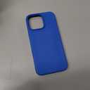 DOMAVER Case for iPhone 16 Pro Max 6.9'' Smooth Liquid Silicone Soft Gel Rubber Microfiber Lining Cushion Cover Shockproof Protective Phone Cases Compatible with iPhone 16 Pro Max-Klein Blue