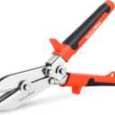 ValueMax 5-Blade Hand Crimper, Gutter Crimping Tool and Sheet Metal Crimper for 22-28 Gauge Stainless Steel, HVAC Ductwork, Downspouts, Stove Pipes, Rust-Resistant Ergonomic Handle