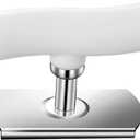 Jar Opener, Jar openers for seniors, Stainless Steel Twist Lid Opener, jar opener for seniors with arthritis, Jar Opener For Weak Hands, Water bottle opener for arthritic hands (Bend White)