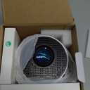Mini Projector with WiFi and Bluetooth, Portable Projector 4k 1080P Support 5w Sound Base Speaker, 170 ANSI, Android 11, Auto Vertical Keystone Smart Proyector for Home Bedroom Outdoor, HY300 Ultra