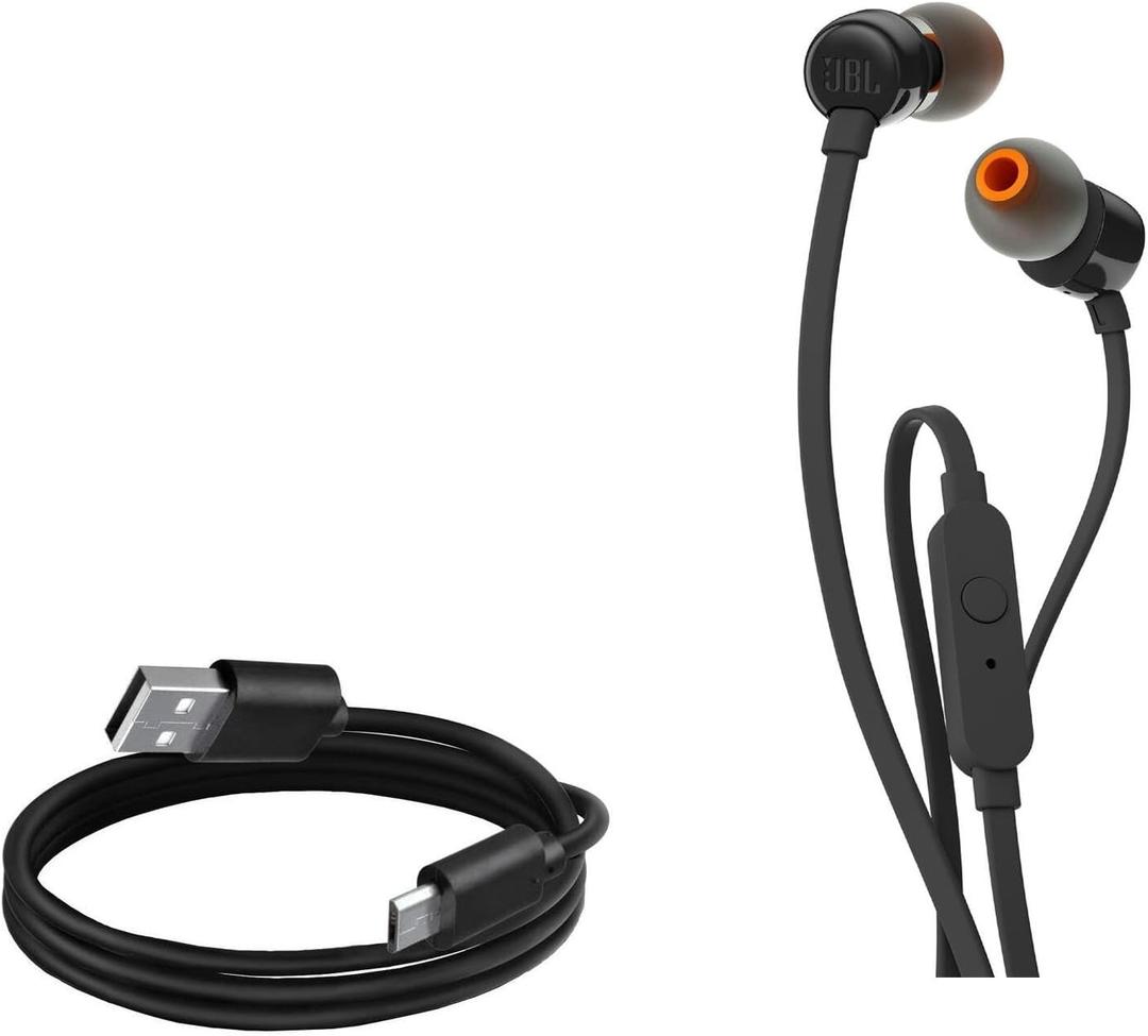 BoxWave Cable Compatible with JBL Tune 110 - DirectSync Cable, Durable Charge and Sync