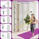 Manificent Door Anchor for Resistance Bands, Heavy Duty Padded Door Anchor System Door Hook, Must-Have Workout Exercise Bands Attachment Compatible for Loop Bands, Resistance Tube