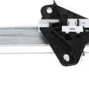 FINDAUTO Power Window Regulator fit for 2007 2008 2009 2010 2011 for Honda CR-V W/Motor Rear Left Side (OE748-162)