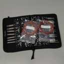 Knit Picks Options Wood Interchangeable Knitting Needle Set with Case and Stitch Markers (Royal Purple)