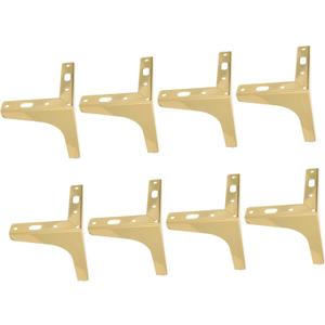 Elegant Metal Furniture Feet DIY Replacement Legs for Couch Sofa Table Dresser Cabinet Tv Stand
