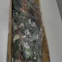 Nearly Natural 4ft Triple Trunk Artificial Ficus Tree With Natural Wood Trunks, Indoor Faux Ficus, Black Nursery Pot, Living Room Home Decor