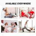 Anime Pajama Pants Cartoon Pajama Couple Casual Long Pants Bottoms For Men Women (Red, L)