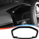 for Honda CRV CR-V 2023 2024 2025 2026 Dash Board Instrument Panel Dial Dashboard Trim Cover Frame - ABS Bright Black Sport Upgrade Trims Interior Accessories (1PCS)