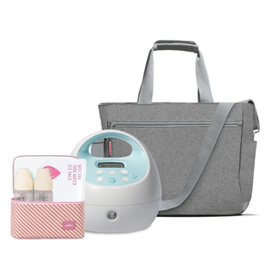 Spectra - S1 Plus Electric Breast Milk Pump with Tote Bag, Breast Milk Bottles and Cooler for Baby Feeding