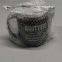 Funny Retirement Gifts For Men - Quitter I Mean Happy Retirement Coffee Mug with Handle, 14oz Retired Cup Mug Xmas Gifts for Coworker Leaving,Teachers,Doctors, Boss,Friends,Dad Black