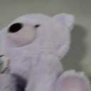 Holiday Home 10-Inch Plush Bear with Keychain - Purple