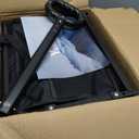 Collapsible Wagon Cart Foldable with 350lbs Weight Capacity, Lightweight Utility Shopping Cart with Wheels, Folding Grocery Wagon Carts Portable for Beach Garden Sports and Camping, Black