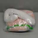 3 Pcs Christmas Pillows Decorative Throw Pillows Candy Merry Christmas Tree Stuffed Wool Soft Xmas Plush Cushion for Sofa Couch Bedroom Living Room(Pink)