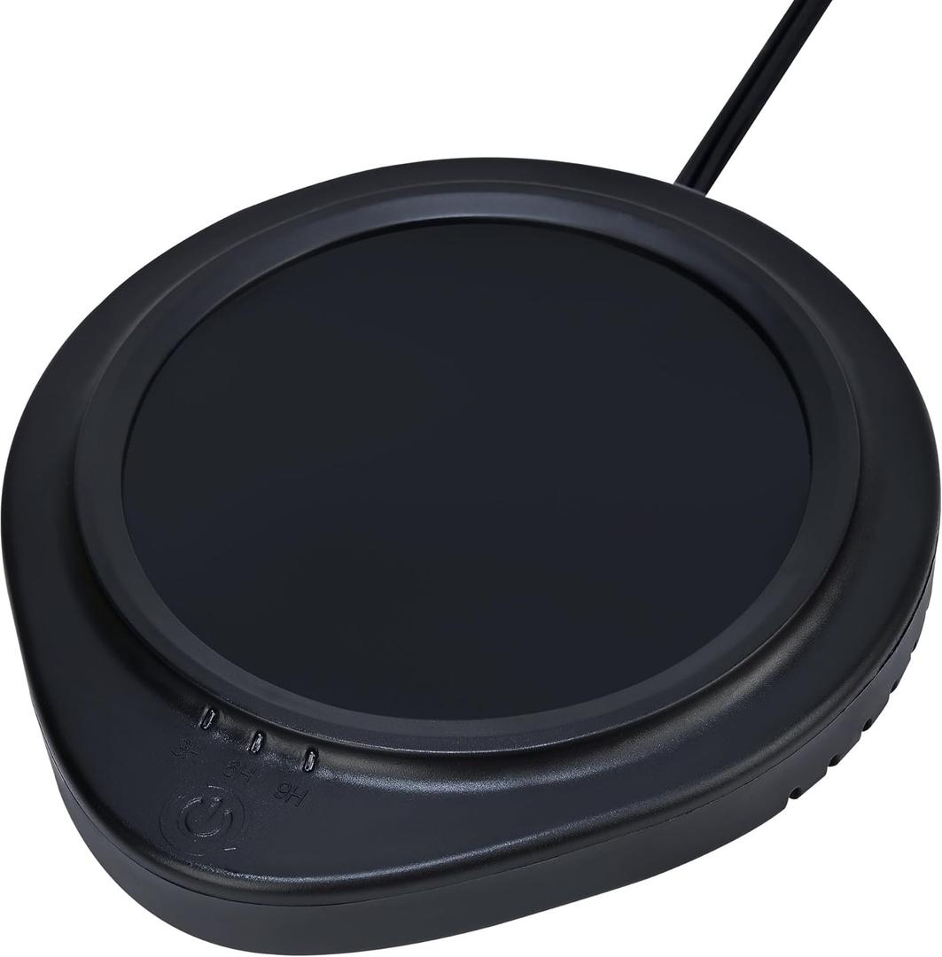 Candle Warmer with Timer, Coffee Mug Warmers for Large Jar,Safely Releases Scents Without a Flame, Melt The Candle Quickly, Enjoy Your Warm Coffee Tea. Gifts for Festival Birthday Women Men Mom Dad