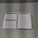 2026 Planner, Weekly and Monthly Calendar Planner Book, January 2026 - December 2026, Hardcover Spiral Planner with Monthly Tabs, Notes Pages, Perfect for Women & Men, A5 (6.4" x 8.5") - Gold