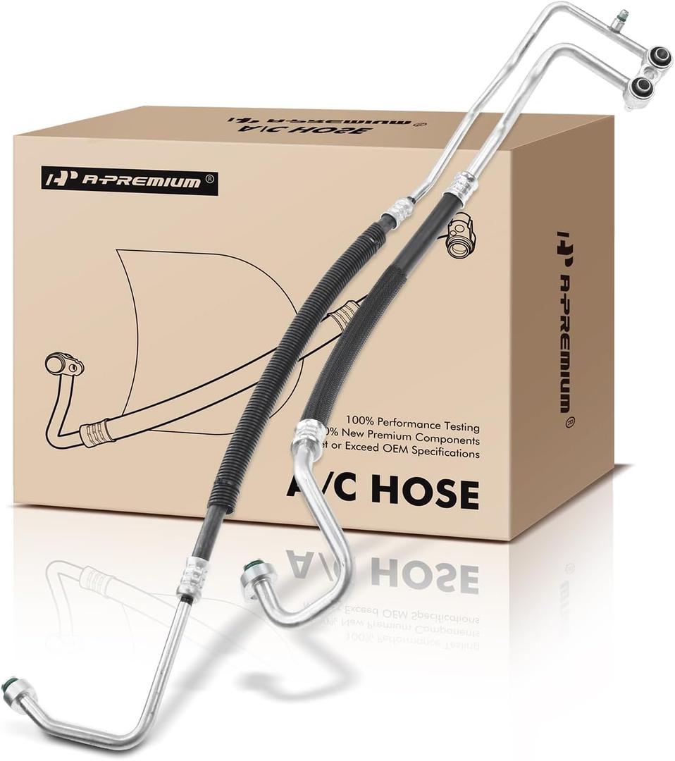 A-Premium A/C Suction Hose & Discharge Line Hose Assembly Compatible with Dodge Dakota, 2000, V6 3.9L