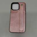 Amazon.com: NKECXKJ Design for iPhone 16 Pro Max Phone Case with Adjustable Wrist Strap Kickstand Credit Card Slot Shockproof Hybrid Rugged Protective Cover for iPhone16ProMax 16promax Women 6.7 inch Rose Gold : Cell Phones & Accessories