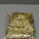 12 Pieces Glitter Christmas Bows Christmas Wreath Christmas Tree Ornaments Bows for Party Decoration (New Gold12)