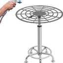 360 Rotating Spray Paint Rack, 23.6-31.5in Height Adjustable Stable Paint Rack for Door and Car Body, Lifting Spray Painting Table, 1 Count