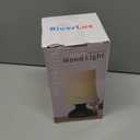 LED Mood Light, Scandinavian Lamp, Battery Powered Night Light, Cordless Night Light, 100% Electrical Safety at Home, Minimalist Table Lamp, Small White Lamp, Gift Ideas