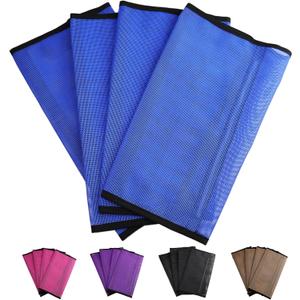 Horse Fly Boots, Superior Ventilate Mesh with Strong Fasteners Equine Fly Boots, Long-Lasting for Daliy Wear, Flexible to Fit Most Horse Legs, Set of 4 Fly Leggings for Horses