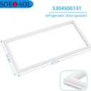 Upgraded 5304506131 Refrigerator Door Seal. For Frigidaire Crosley Kenmore and Tappan refrigerators. Replaces 216522378 5304505531 4452758 AP6031565 PS11766436 EAP11766436.