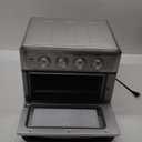 Cuisinart Air Fryer + Convection Toaster Oven, 8-1 Oven with Bake, Grill, Broil & Warm Options, Stainless Steel, TOA-70