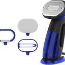 Conair 2-in-1 Handheld Steamer and Iron for Clothes, Turbo ExtremeSteam 1875W Garment Steamer and Clothing Iron,Black / Blue