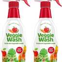 2 x Veggie Wash Fruit & Vegetable Wash, Produce Wash and Cleaner, 16-Fluid Ounce, Pack of 2