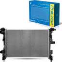 PHILTOP Aluminum Radiator Fit for 2015-2021 Renegade 2.4L, 2015-2022 ProMaster City, 2016-2018 500X 2.4L CU13533