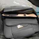 Boutique 
5pcs Car Seat Covers Full Set with Waterproof Leather, Airbag Compatible Automotive Vehicle Cushion Cover Universal Fit for Most Cars (Black)