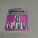McGard 24157 Chrome Wheel Lock Set, Cone Seat, M12x1.5 Thread, 13/16 Key Hex