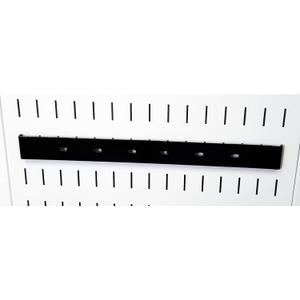 Wall Control 14in Accessory Hanger Tool Holder Bracket Pegboard Accessory Pegboard and Slotted Tool Board - Black