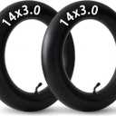 14x3.0 Inner Tubes 14x3 Tire Tube with Bent Valve Stem for 14 inch E-Bikes Thickened for Scooters Electric Bike